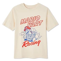 T-shirt Mario Kart Super pour garçons Tailles TP–TG
