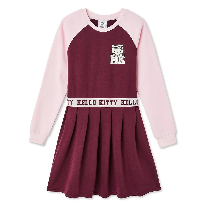 Robe à manches longues Hello Kitty pour filles