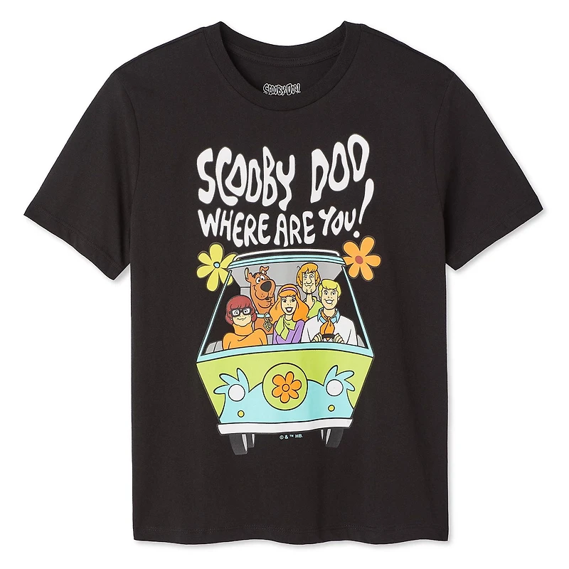 Scooby-Doo Women's Short Sleeve Tee, Sizes XS-XL
