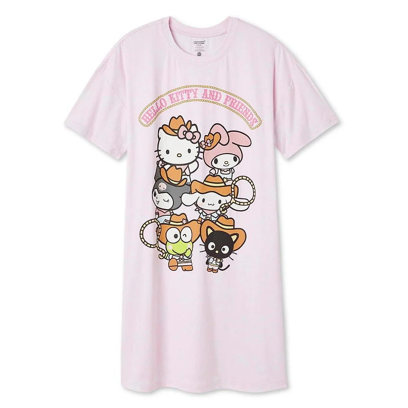 Hello Kitty and Friends Women's Nightgown