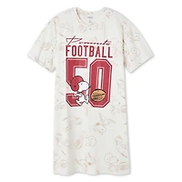 Peanuts Women's Snoopy Nightgown, Sizes XS-XL