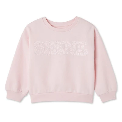 Coton ouaté à encolure ras du cou George pour petites filles Tailles 2T-5T