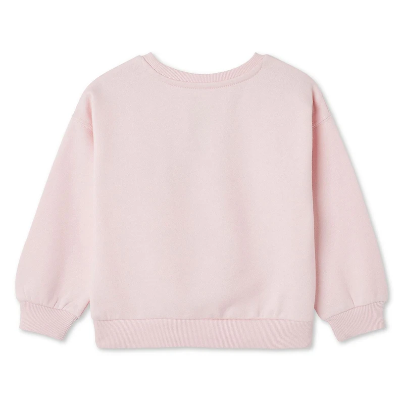 Coton ouaté à encolure ras du cou George pour petites filles Tailles 2T-5T