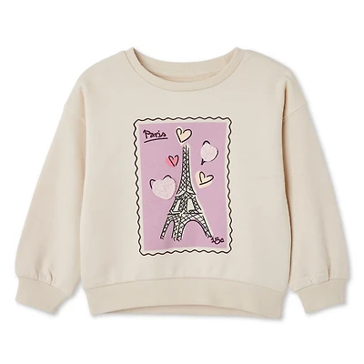 George Toddler Girls' Crew Neckline Sweatshirt
