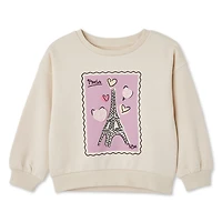 George Toddler Girls' Crew Neckline Sweatshirt