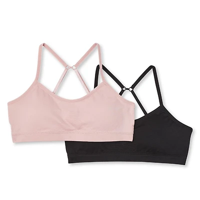 George Girls' 2 Pack Bralettes