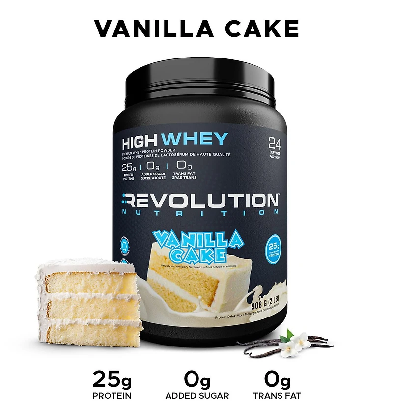 High Whey, High quality whey protein formula