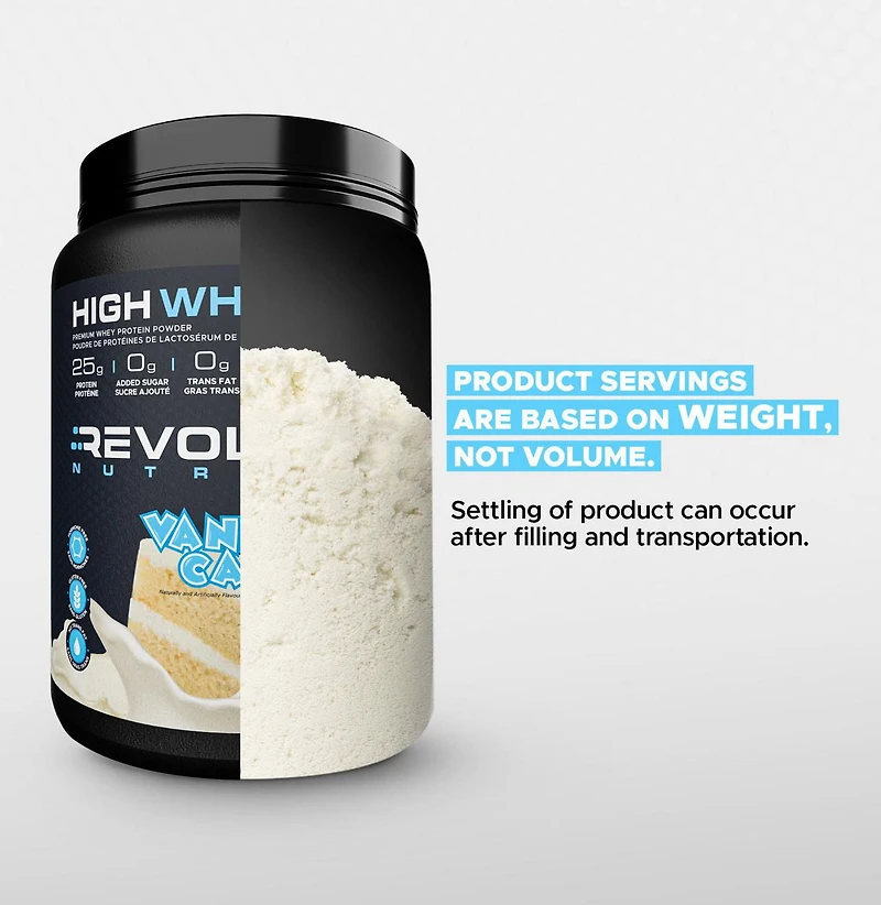 High Whey, High quality whey protein formula