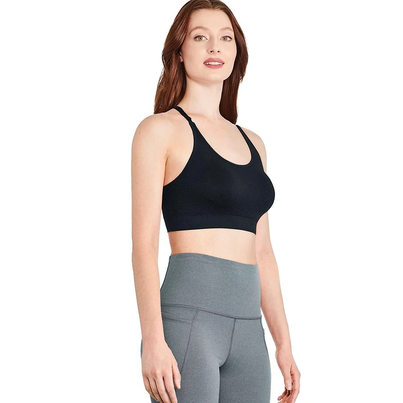 Soutien-gorge de sport sans coutures Athletic Works pour femmes Tailles M-3XL