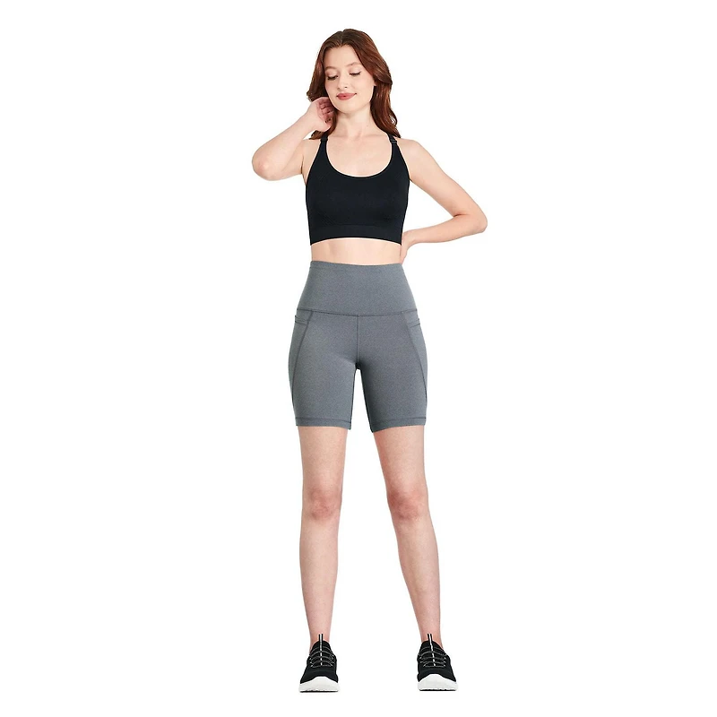 Athletic Works Women's Seamless Sports Bra, Sizes M-3XL