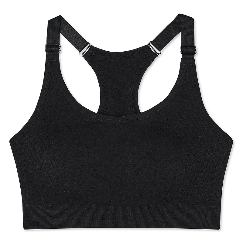 Soutien-gorge de sport sans coutures Athletic Works pour femmes Tailles M-3XL