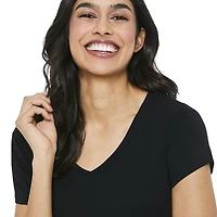 George Women's Drapey V-Neck Tee
