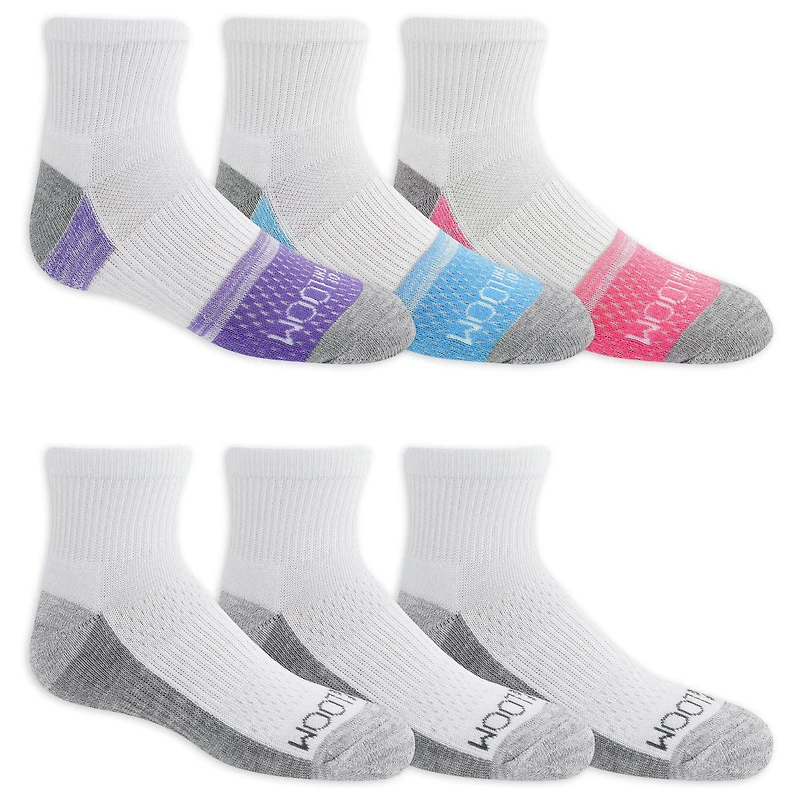 Fruit of the Loom Girls Confort toute la journée Chaussettes Pour Filles