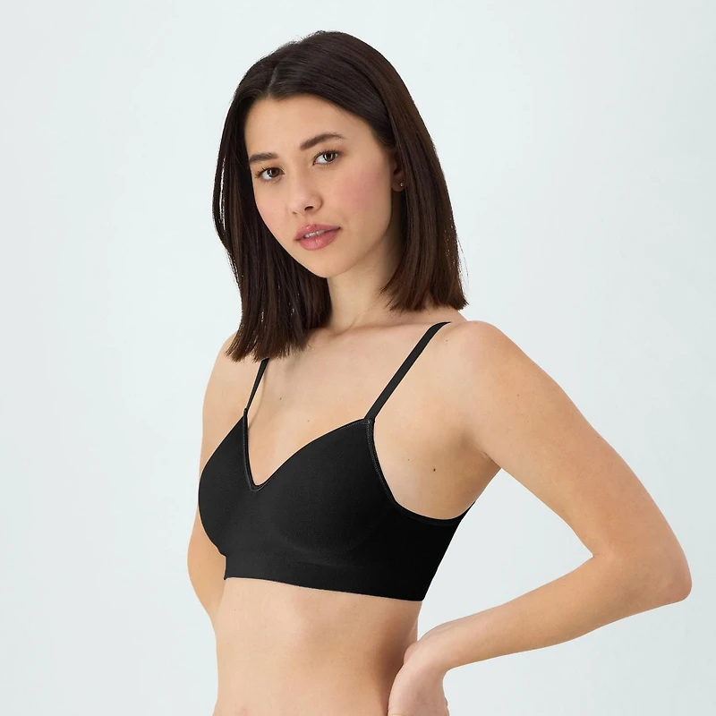 Hanes Smooth Comfort Foam Wire-Free Bra