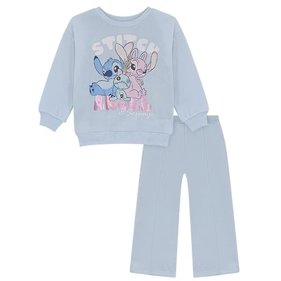 Disney Stitch Ensemble de Pantalons Tailles: 2T - 5T