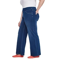 Iyla Women's Plus Knit Denim Pant, Sizes 1X-4X