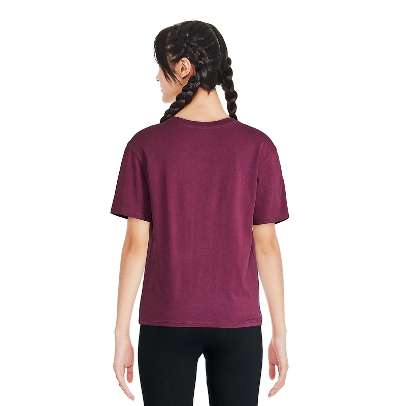 T-shirt à manches courtes Barbie pour filles Tailles TP–TG