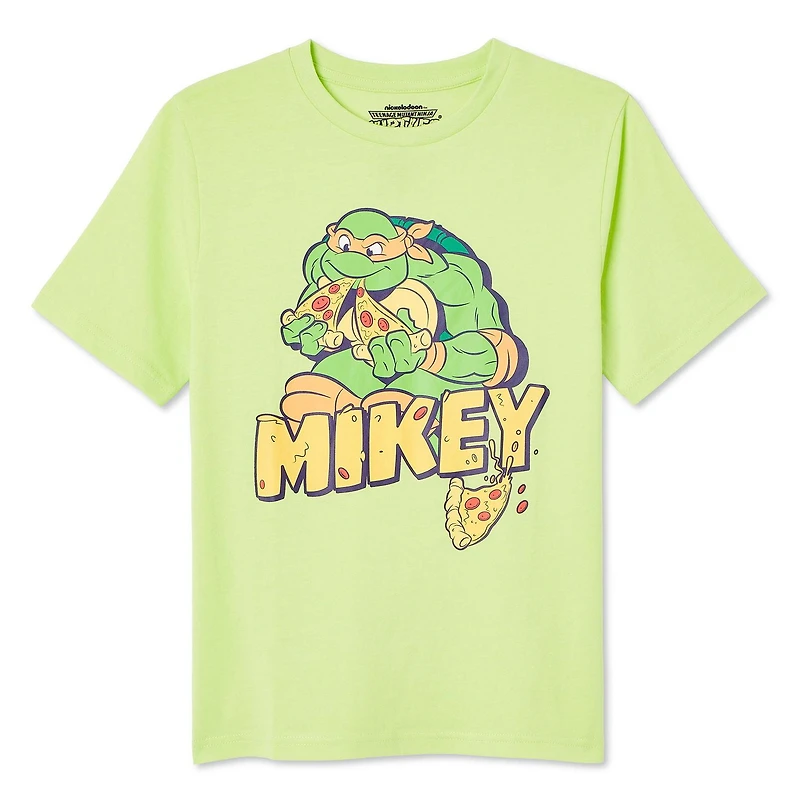 T-shirt à manches courtes Les Tortues ninja pour garçons Tailles TP-G