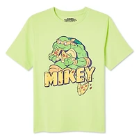 T-shirt à manches courtes Les Tortues ninja pour garçons Tailles TP-G