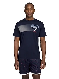 Reebok Men's Superman Logo Graphic Tee