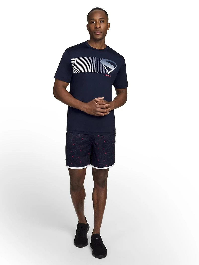Reebok Men's Superman Logo Graphic Tee