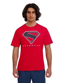Reebok Men's Superman Linear Graphic Tee