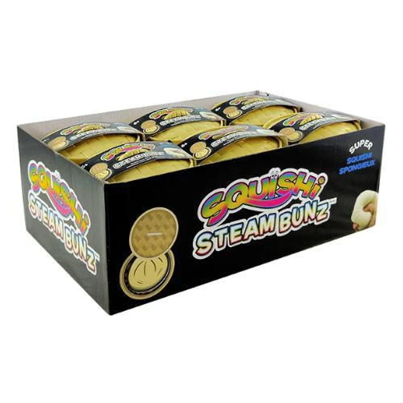 Squishi Steam Bunz Jouet Anti-Stress Petit Pain