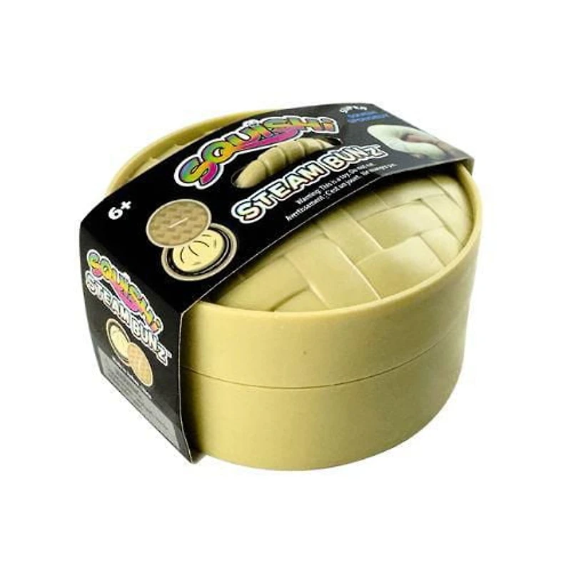 Squishi Steam Bunz Jouet Anti-Stress Petit Pain