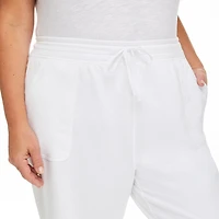 Penmans Plus Women's Athleisure Pull-On Capri