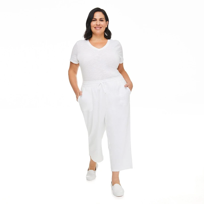 Penmans Plus Women's Athleisure Pull-On Capri