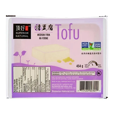 Tofu mi-ferme Superior Natural