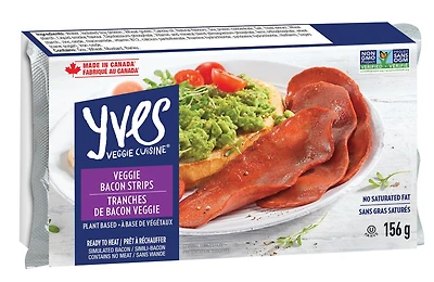 Yves Tranches de bacon veggie 156g Tranches de bacon veggie