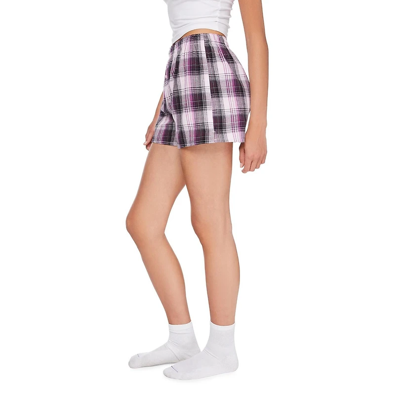 Short de nuit en twill No Boundaries pour femmes Tailles TP–TTG