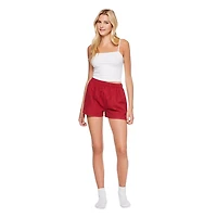 No Boundaries Women's Twill Sleep Short
