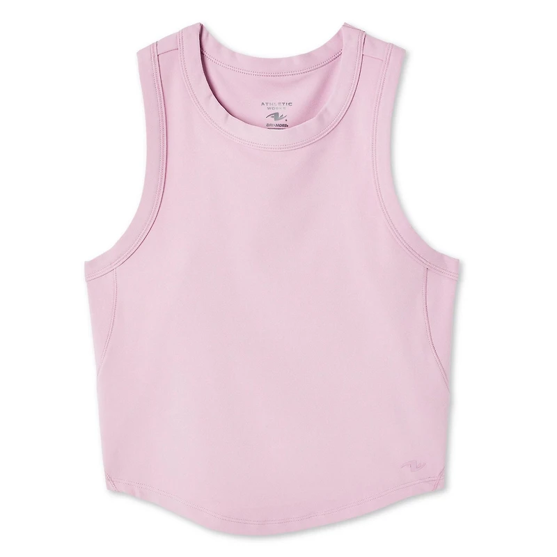 Débardeur écourté Athletic Works pour femmes Tailles TP–TTG