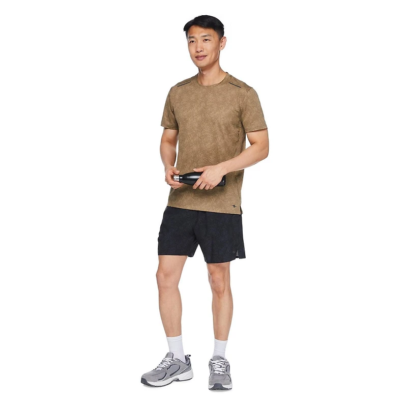 Athletic Works Men's Cut and Sew Tee, Sizes S-2XL