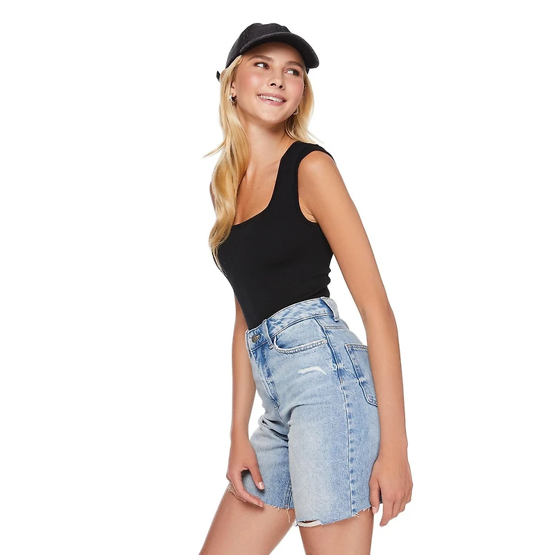 Combinaison à mancherons sans coutures No Boundaries pour femmes Tailles TP–TTG