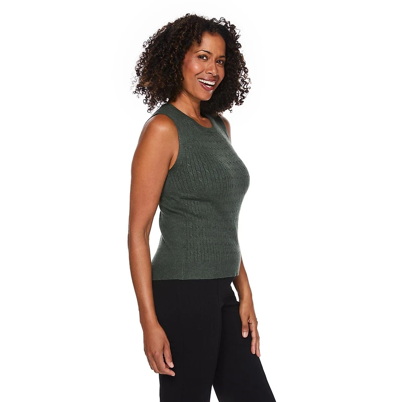 Iyla Women's Cable Knit Tank