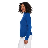 Chandail en maille torsadée Iyla pour femmes Tailles P-TTG