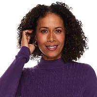 Iyla Women's Cable Knit Sweater, Sizes S-XXL
