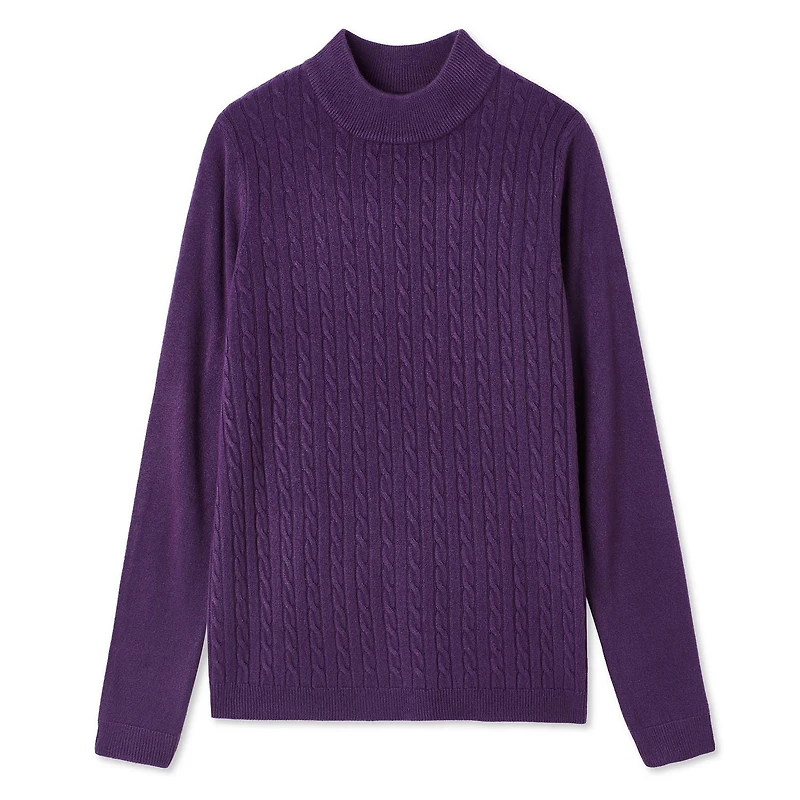 Iyla Women's Cable Knit Sweater, Sizes S-XXL