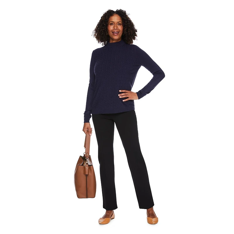 Iyla Women's Cable Knit Sweater, Sizes S-XXL