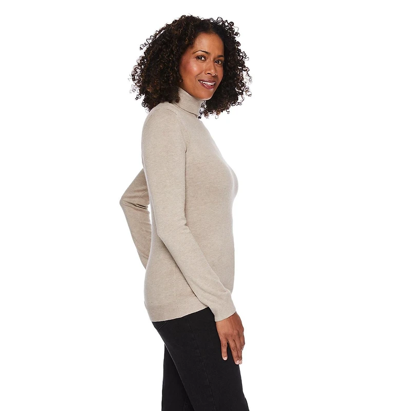 Chandail à col roulé Iyla pour femmes Tailles P-TTG