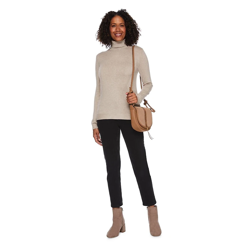 Chandail à col roulé Iyla pour femmes Tailles P-TTG