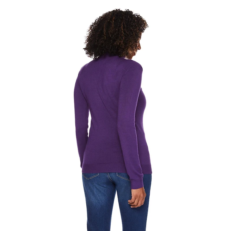 Iyla Women's Turtleneck Sweater, Sizes S-XXL