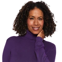 Iyla Women's Turtleneck Sweater, Sizes S-XXL