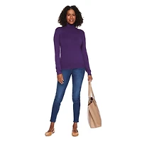 Iyla Women's Turtleneck Sweater, Sizes S-XXL