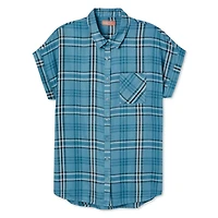 Chemise à carreaux Iyla pour femmes
