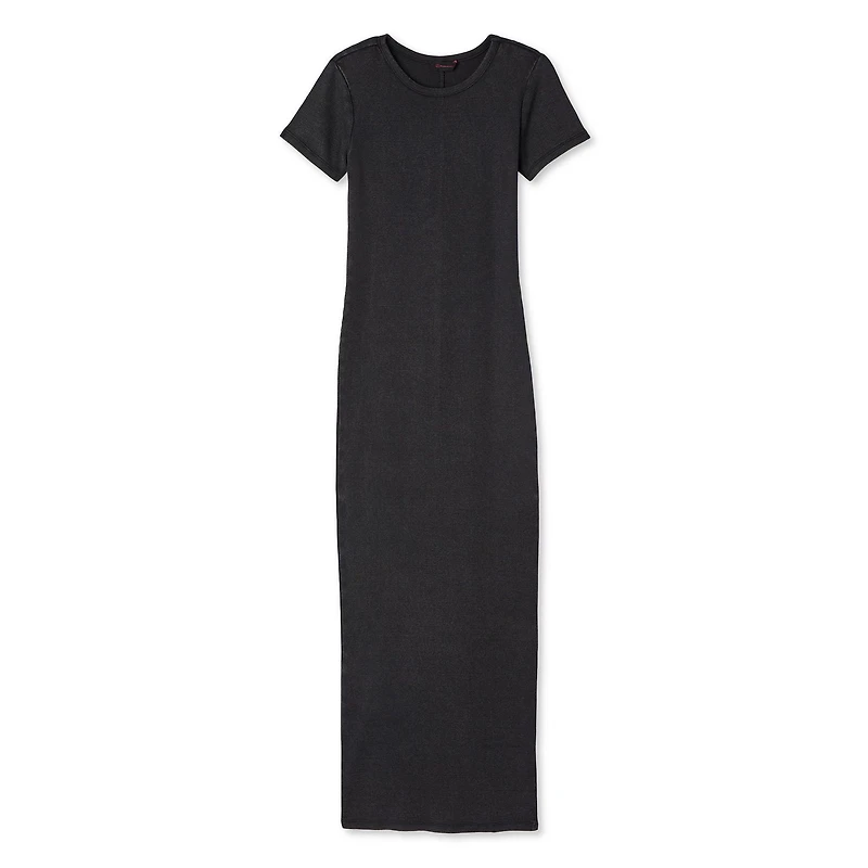 Robe en tricot côtelé mi-longue No Boundaries pour femmes Tailles TP–TTG