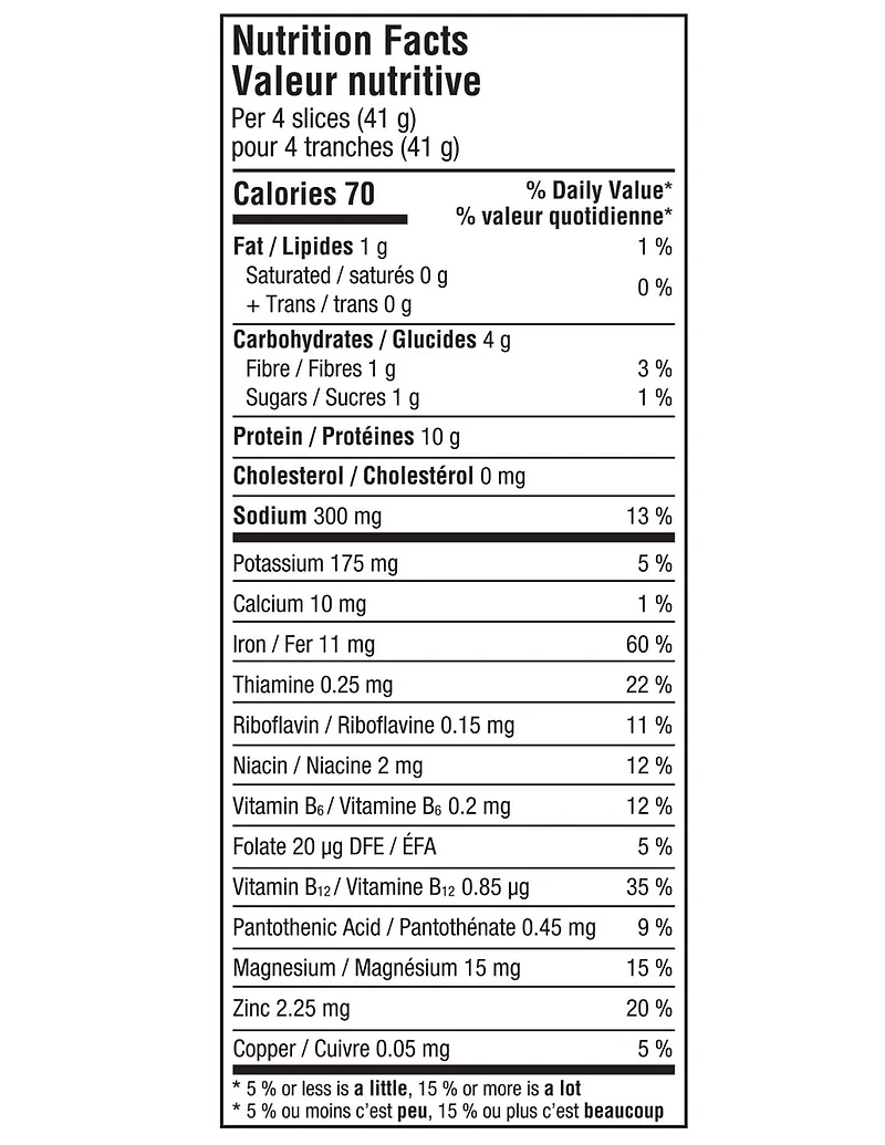 Yves Ham, 155g Veggie Ham Slices